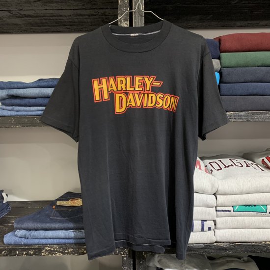 70~80s  vintage  HARLEY DAVIDSON T-shirt