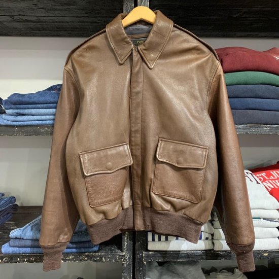 80-90's Willis & Geiger, Inc. A-2 jacket CM - VINTAGE CLOTHES 
