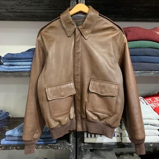 80-90's Willis & Geiger, Inc. A-2 jacket CM - VINTAGE CLOTHES ...