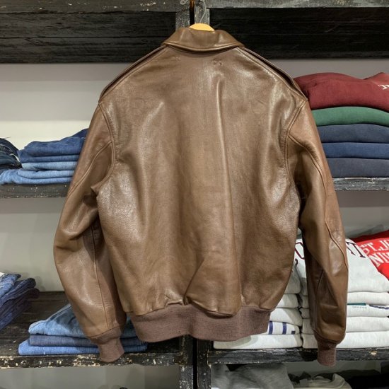 80-90's Willis & Geiger, Inc. A-2 jacket CM - VINTAGE CLOTHES