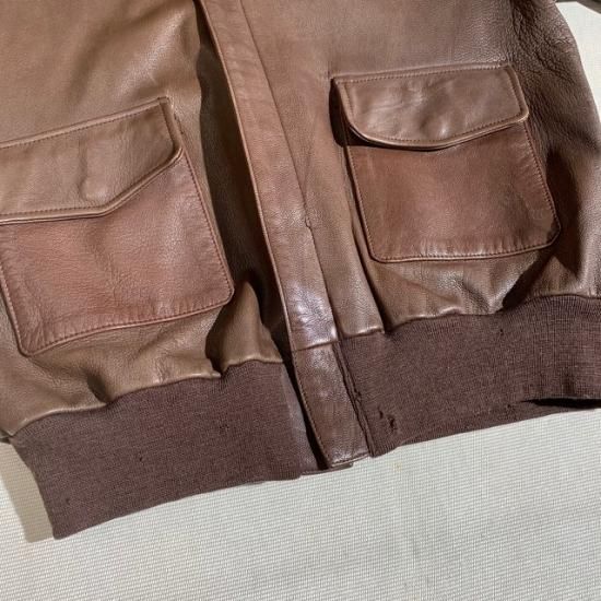 80-90's Willis & Geiger, Inc. A-2 jacket CM - VINTAGE 80-90's Willis & Geiger, Inc. A-2 jacket CM - VINTAGE