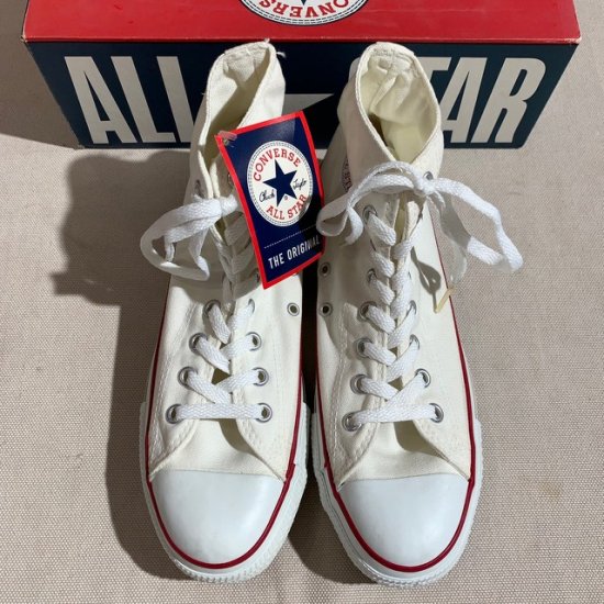 NOS Late 90's Converse All Star hi made in USA - VINTAGE CLOTHES