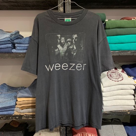 00's Weezer t shirt - VINTAGE CLOTHES & ANTIQUES 