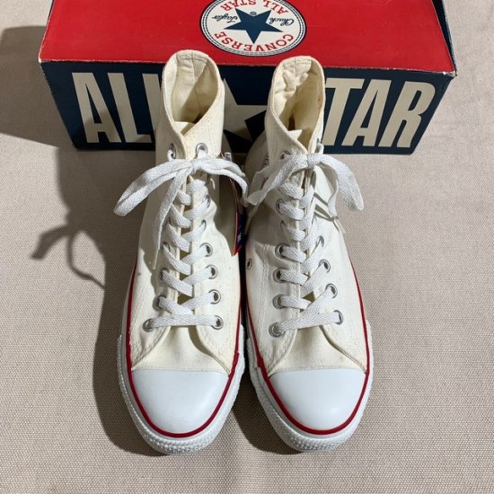 NOS Late 90's Converse All Star hi made in USA - VINTAGE CLOTHES
