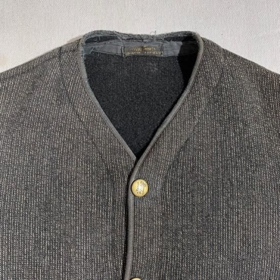 30's Brown's Beach Jacket with nipple buttons - VINTAGE