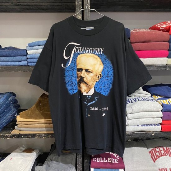 90's Tchaikovsky t shirt made in USA - VINTAGE CLOTHES & ANTIQUES 