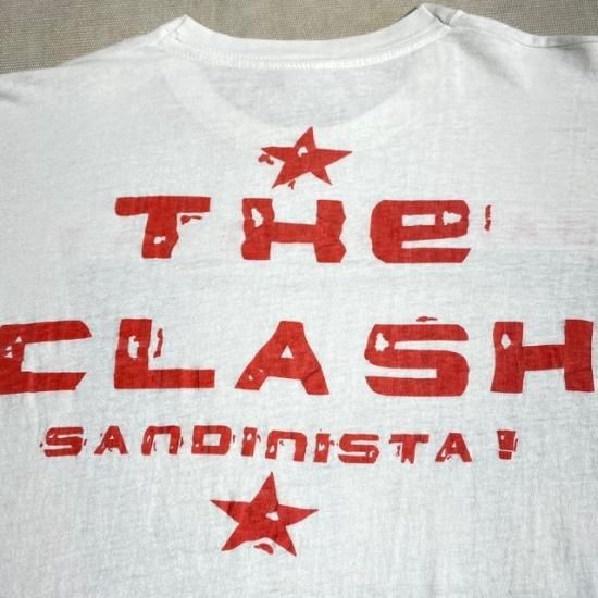 80-90's The Clash t shirt - VINTAGE CLOTHES & ANTIQUES 