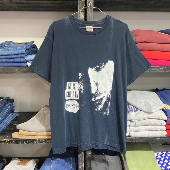 Kurt Cobain shirt - VINTAGE ANTIQUES "Mr. Clean"