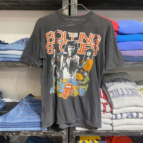 78 The Rolling Stones tour t shirt - VINTAGE CLOTHES & ANTIQUES ...
