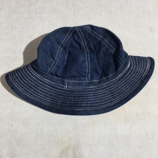 NOS? Late 30's-Early 40's US Army M-37 denim hat - VINTAGE CLOTHES