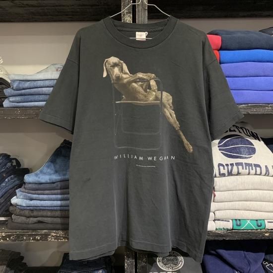 日本製】 希少 90s William Wegman ヴィンテージ Tシャツ アート系