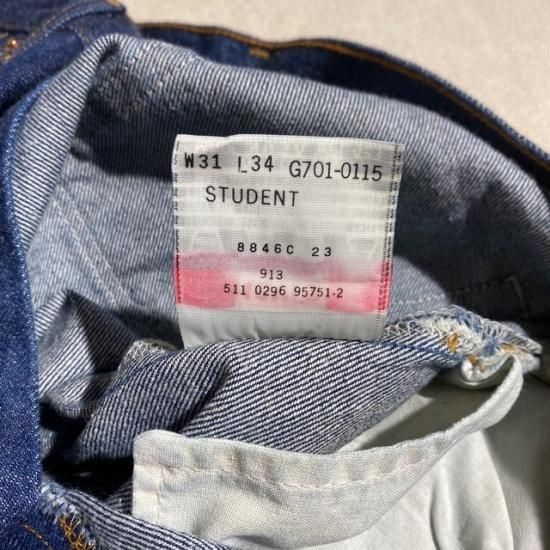 NOS 90's Levi's 701(501 student) made in USA (W25)2 NOS 90's Levi's 701(501 student) made in USA (W25)2