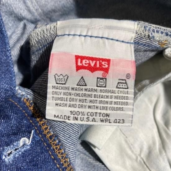 NOS 90's Levi's 701(501 student) made in USA (W27-29)2