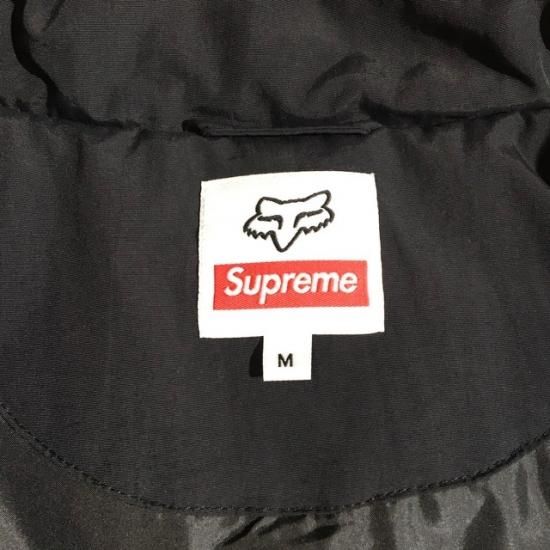2000年頃 初期 Supreme USA製 puffy jacket 20 Supreme x Fox Racing Puffy Jacket - VINTAGE CLOTHES