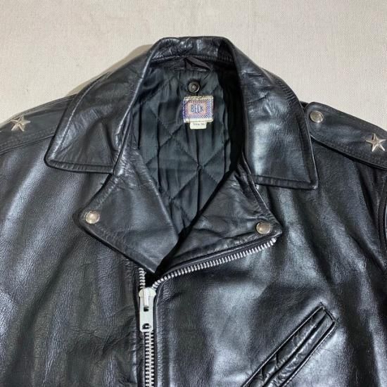 60's Beck One Star double breasted riders jacket - VINTAGE
