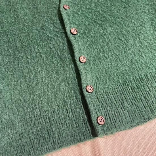 60-70's Pebble Beach of California acrylic x mohair knit