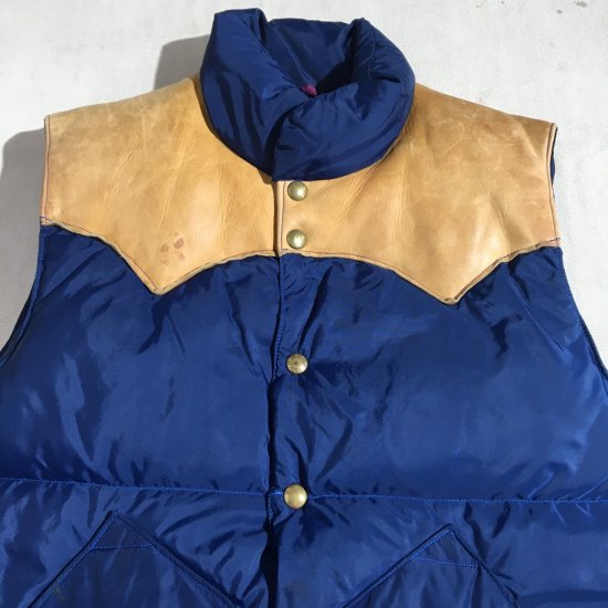 70's Rocky Mountain Featherbed Co. down vest - VINTAGE CLOTHES ...