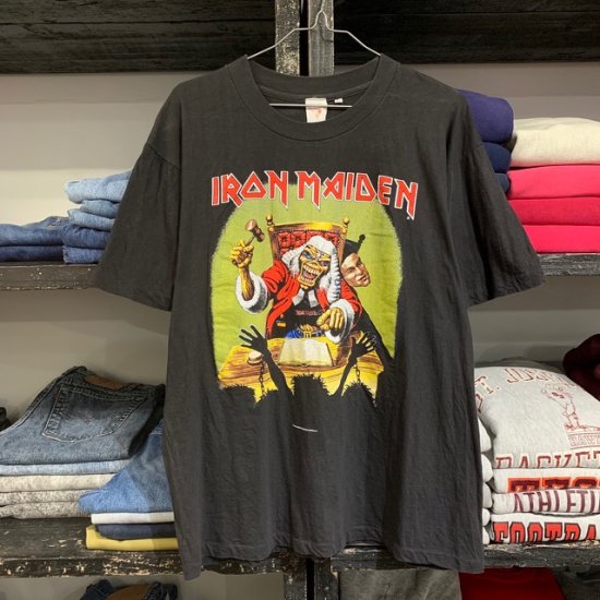 90's Iron Maiden t shirt - VINTAGE CLOTHES & ANTIQUES 