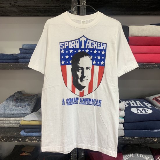 70's SPIRO AGNEW WATER (スピロ.T.アグニュー)Tシャツ | kensysgas.com