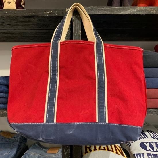 メンズ80s L.L.BEAN DELUXE TOTE BAG ビンテージ - トートバッグ