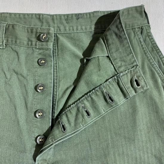 50's USMC P-53 HBT Trousers - VINTAGE CLOTHES & ANTIQUES 