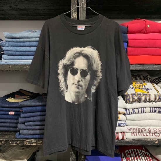 90's John Lennon t shirt - VINTAGE CLOTHES & ANTIQUES 