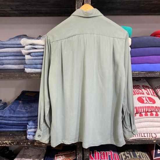 トップス 40-50s vintage rayon shirt 1950's Guymont Rayon L/S Shirt Deadstock | Unwave