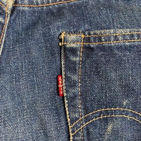 Late 50's-Early 60's Levi's 551ZXX with concealed rivets and