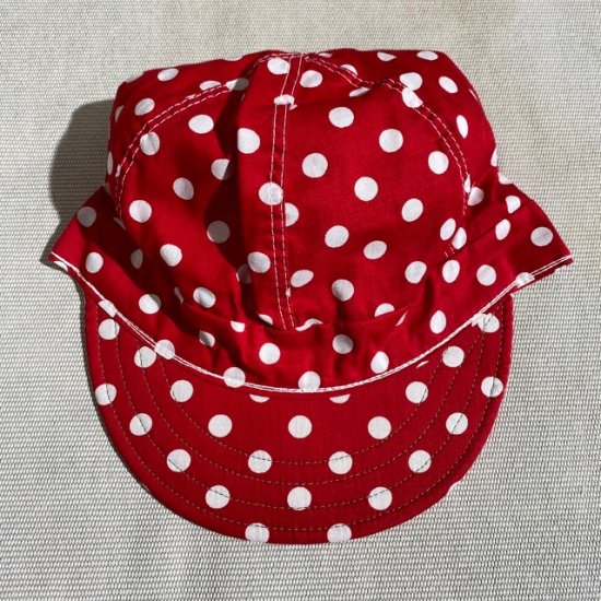 NOS 60-70's Kromer Klean Kloth Kap polka dot cap - VINTAGE CLOTHES &  ANTIQUES 