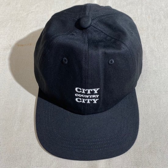City Country City embroidered logo cotton cap - VINTAGE CLOTHES 