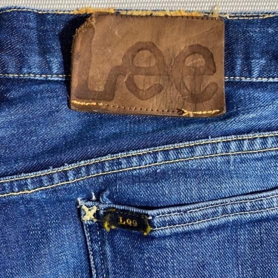 40-50's Lee 101 with center red label - VINTAGE CLOTHES