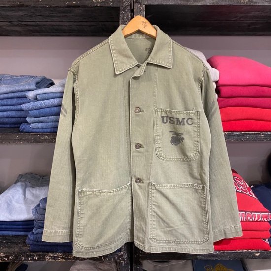 通販 人気】 40s JACKET USMC 40年代アメリカ海兵隊P41ヘリンボン