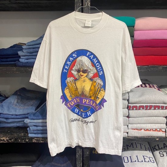 80-90's Twin Peaks t shirt - VINTAGE CLOTHES & ANTIQUES 