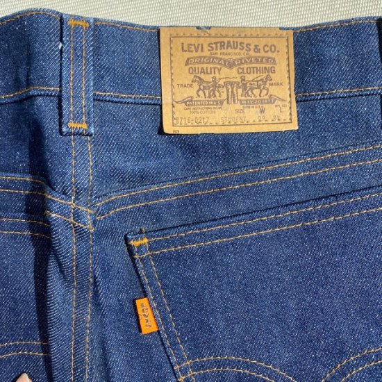 NOS 80's Levi's 716 made in USA - VINTAGE CLOTHES & ANTIQUES 