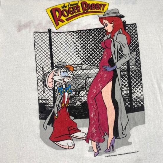 Late 80's Who Framed Roger Rabbit t shirt made in USA Late 80's Who Framed Roger Rabbit t shirt made in USA