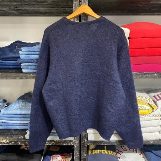 60-70's Jantzen wool x mohair v neck sweater - VINTAGE CLOTHES
