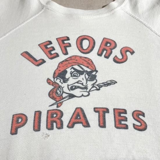 50-60's unknown brand water print sweat shirt - VINTAGE 50-60's unknown brand water print sweat shirt - VINTAGE