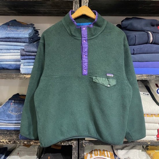 93 Patagonia Synchilla Snap-T Pullover - VINTAGE CLOTHES ...