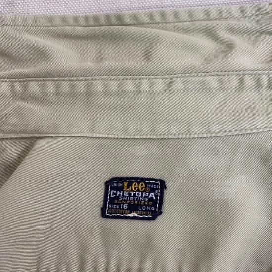 Lee CHETOPA TWILL WORK TROUSERS（1950'S/W34L32/DEADSTOCK