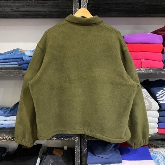 90's Polo Sport fleece jacket made in USA - VINTAGE CLOTHES