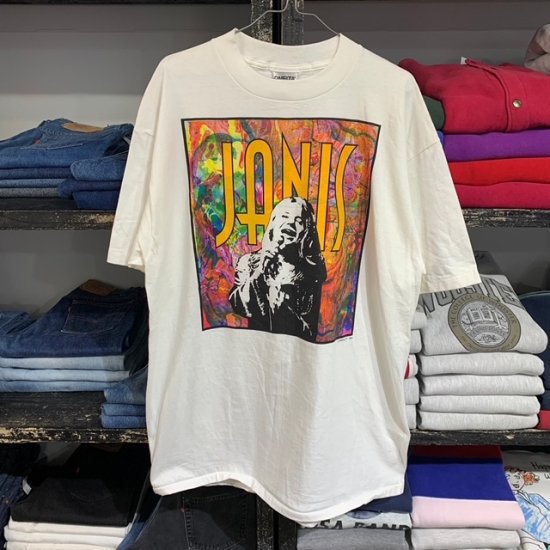 NOS 90's Janis Joplin t shirt - VINTAGE CLOTHES & ANTIQUES 