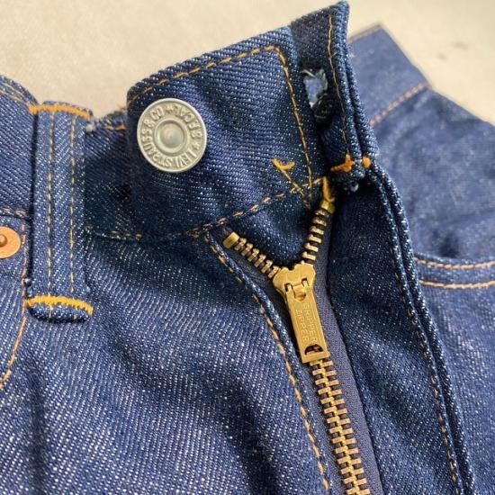 NOS 50-60's Levi's 701 with concealed rivets and off set
