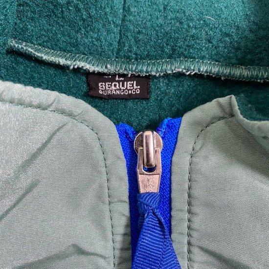 80-90's Sequel fleece half zip pullover made in USA - VINTAGE ...