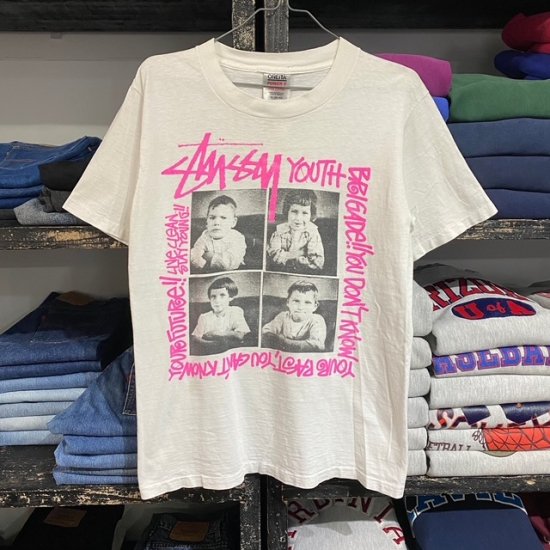 Late 80's-Early 90's Stussy t shirt made in USA - VINTAGE CLOTHES