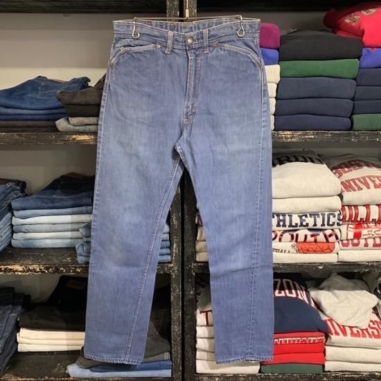 60's〜 Roebucks Vat Dyed Denim Pants 60's Roebucks Vat-dyed denim pants - VINTAGE CLOTHES