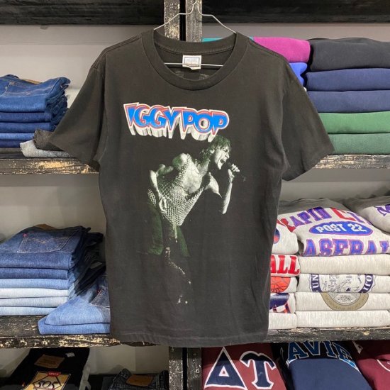 Late 80's-Early 90's Iggy Pop t shirt made in USA - VINTAGE