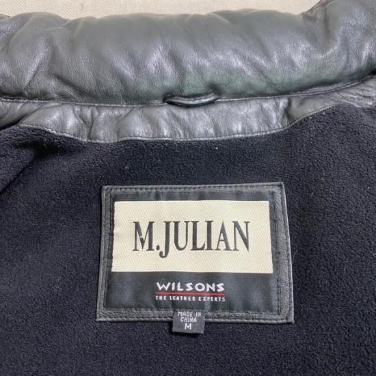 80-90's Wilsons M. Julian leather jacket - VINTAGE CLOTHES