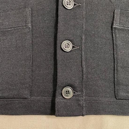 40-50's Sand Knit wool varsity knit cardigan with patches 40-50's Sand Knit wool varsity knit cardigan with patches