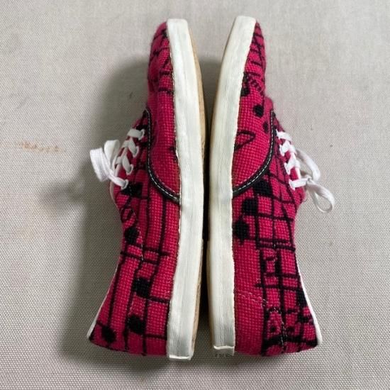 70's Vans lady's shoes with Van Doren heel patch - VINTAGE