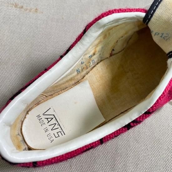70's Vans lady's shoes with Van Doren heel patch - VINTAGE